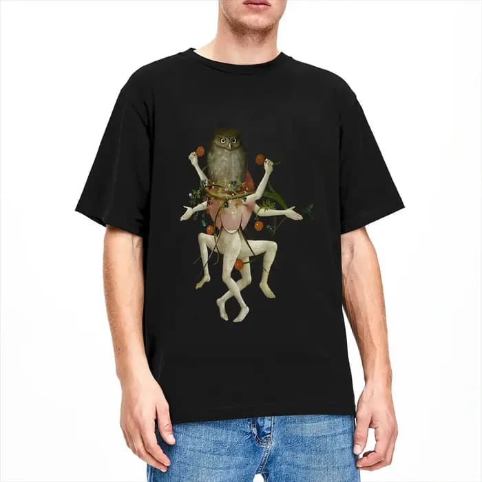 T-Shirt d'été en coton à col rond