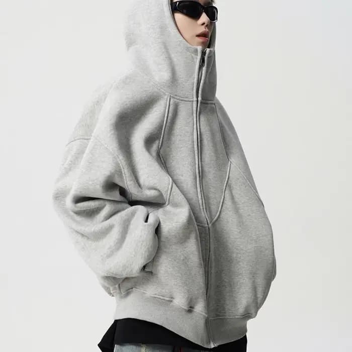 Sweat-shirt à capuche avec Silhouette rétro américaine