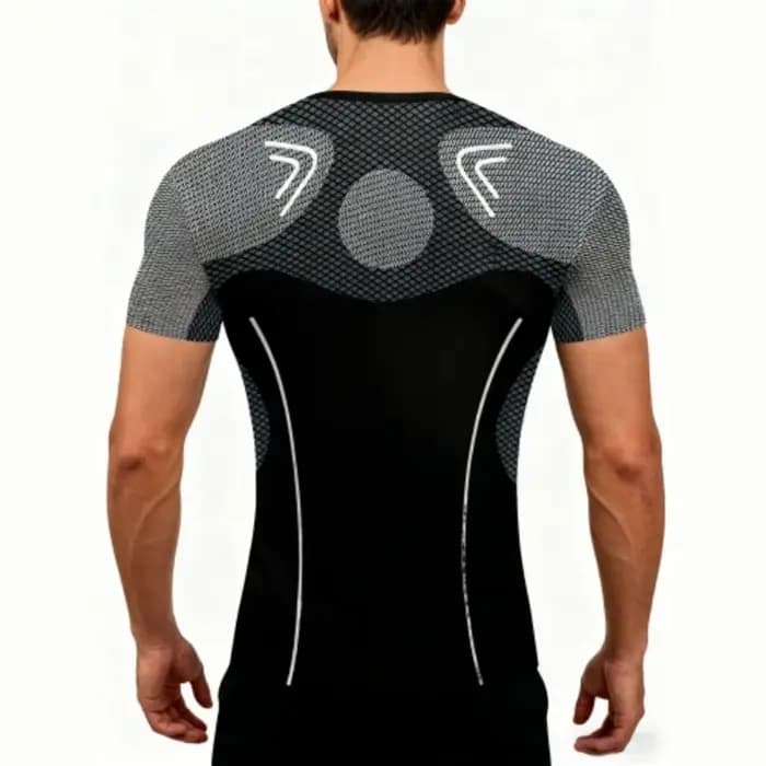T-shirt de compression Iron Man Arc Reactor pour homme
