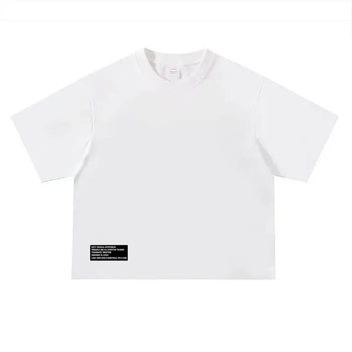 Surdimensionné Boxy abandonné demi manches poids lourd sport T-Shirts épaules hommes course
