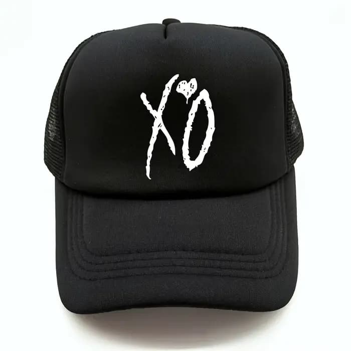 XO The Weeknd Trucker Cap d'été Hommes Chapeau drôle Casquettes de baseball Cool Unisex Mesh Net Caps MZ-390
