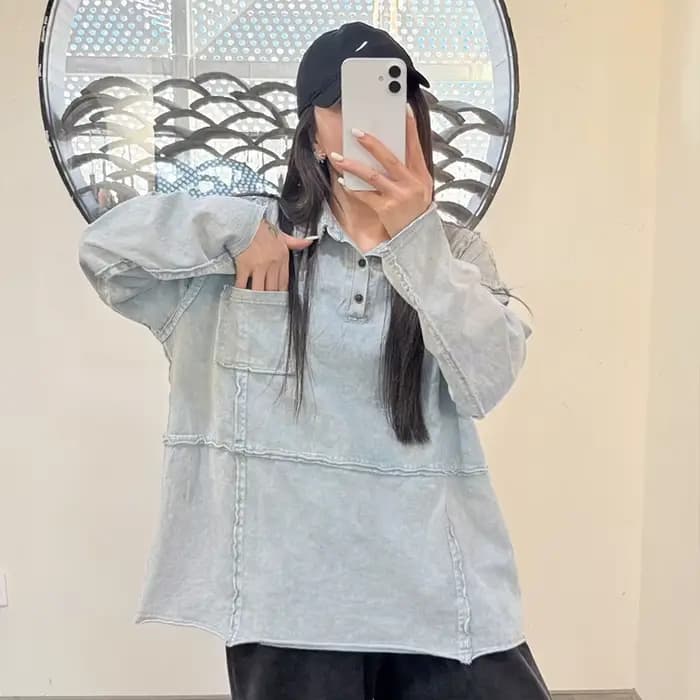 Masss Wasss 2025 automne femmes mode élégant t-shirts