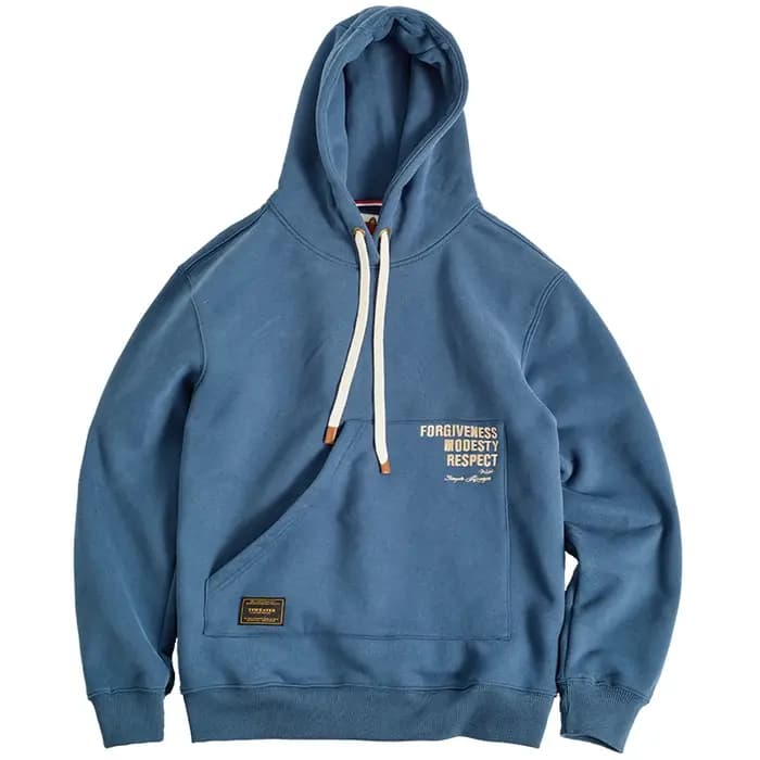 Sweat à capuche épais pour homme avec doublure Smile, automne et hiver