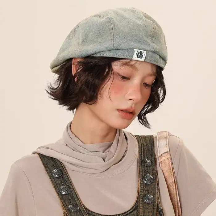 Casquette à visière rétro pour hommes
