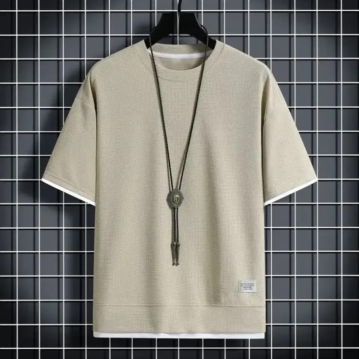 T-shirt ample à manches courtes pour homme