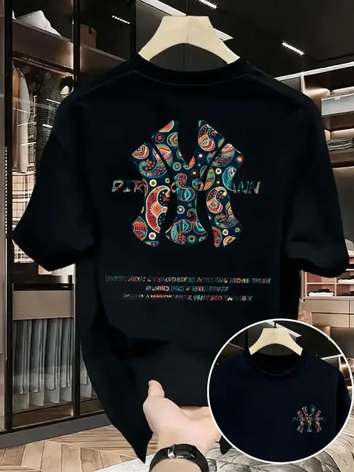 Nouveau T-shirt imprimé tendance pour homme 2026