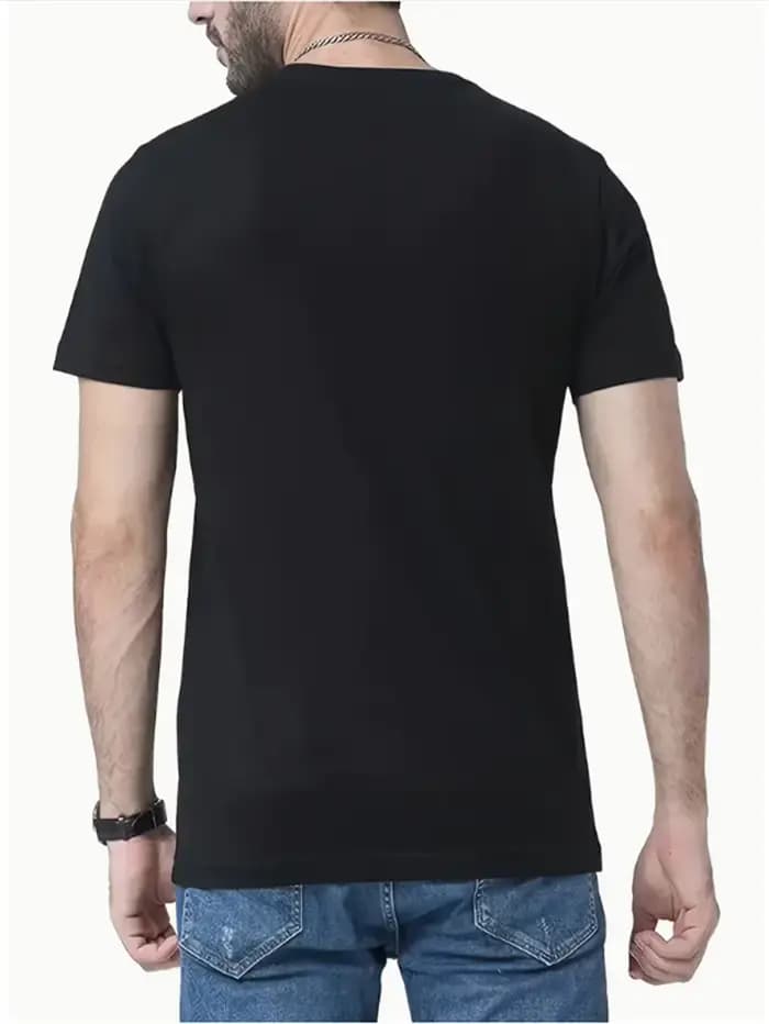 T-shirt imprimé graphique pour hommes