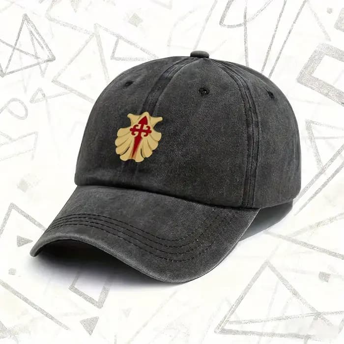 1 pièce, casquette vintage délavée « Camino De Santiago »