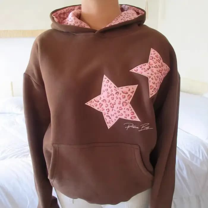 Pull à Capuche Ample et Décontracté