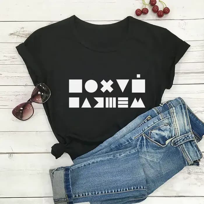 T-shirt unisexe à manches courtes