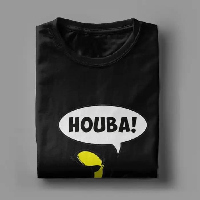 Marsupilami-T-shirt Huba à manches courtes et col rond pour homme