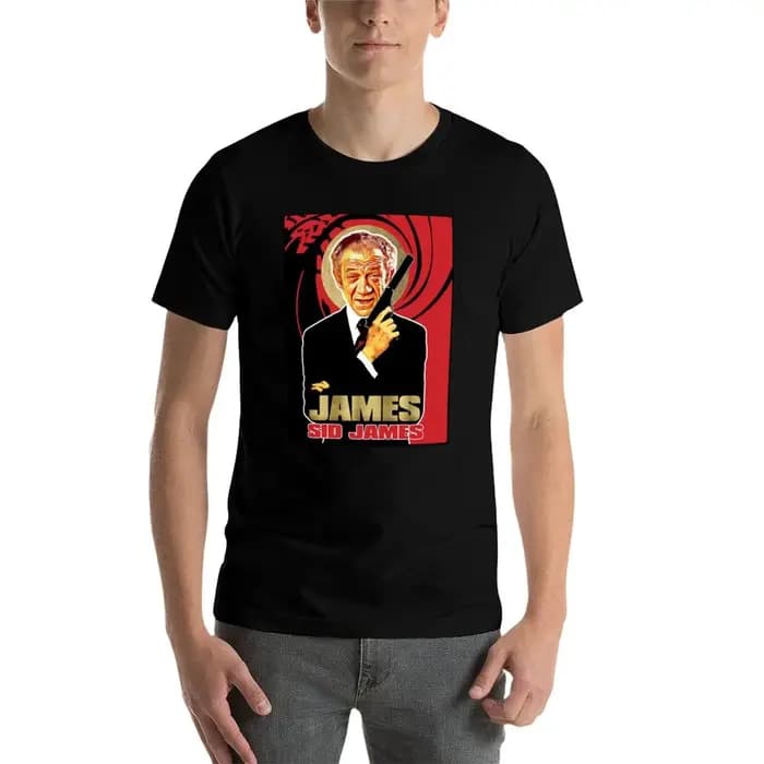 T-shirt graphique en coton pour hommes