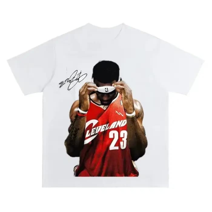 T-shirt de basket-ball LeBron James noir