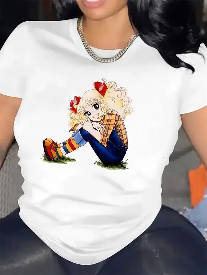 Femmes mignon dessin animé bonbons