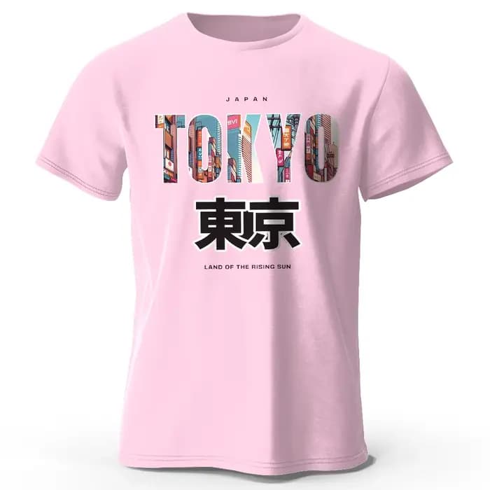 Tokyo imprimé mode avant 100% coton T-Shirt