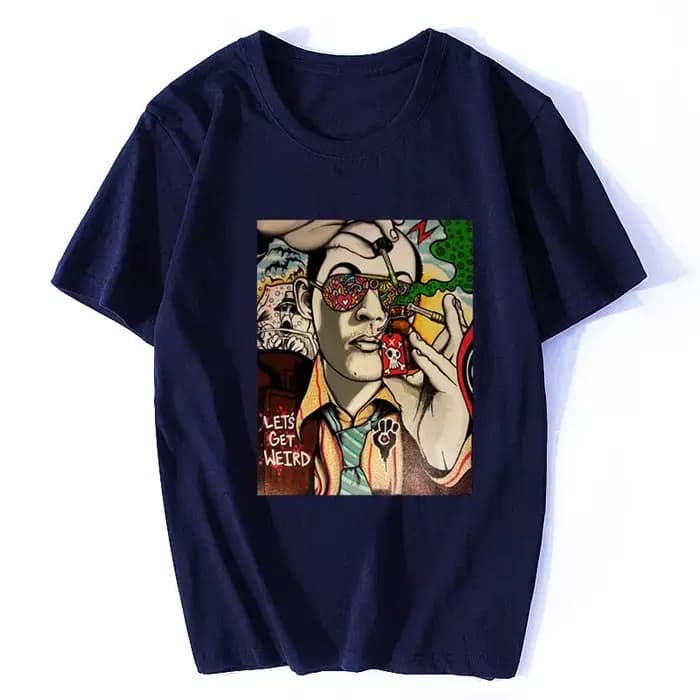 T-shirt peur et dégoût à Las Vegas Lsd Dmt Gbl Xtc pour hommes