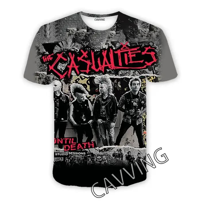 Caving – t-shirt décontracté imprimé en 3D