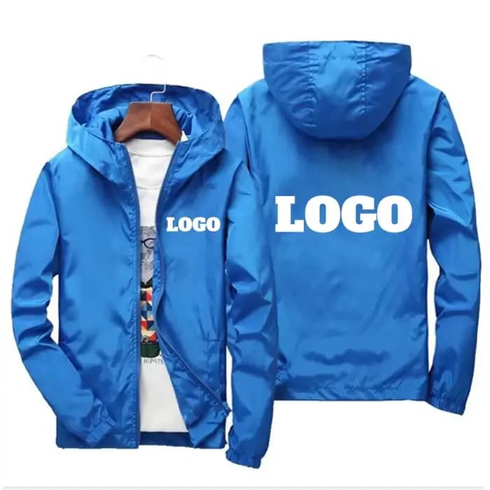 Veste d'automne avec Logo de marque personnalisé pour homme