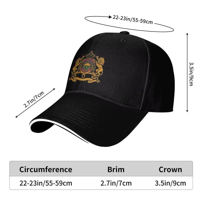 Casquette de baseball The Kingdom of Morocco Sun