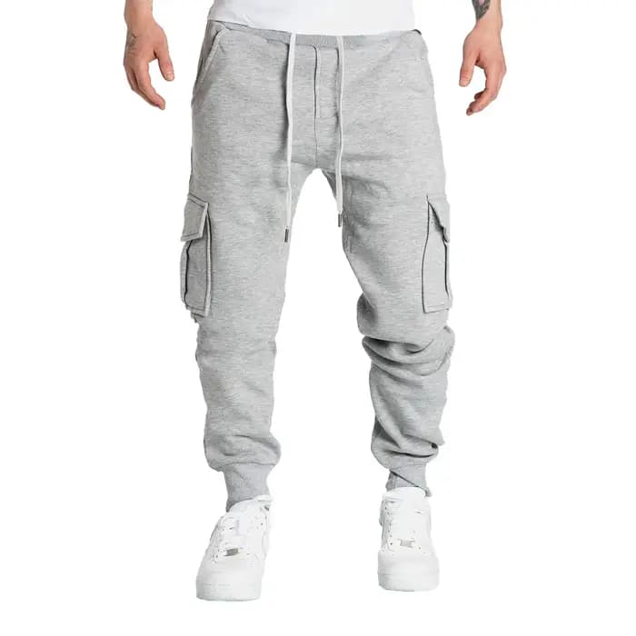 Nouveaux pantalons de survêtement pour hommes coupe droite Joggers pour le sport et le Streetwear ample surdimensionné