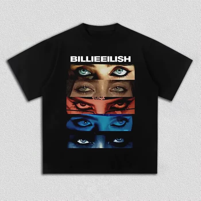 T-shirt en coton Billie Eilish pour homme