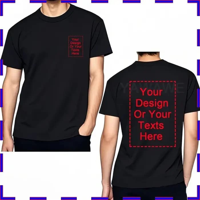 T-shirt personnalisé ajoutez votre Photo de conception