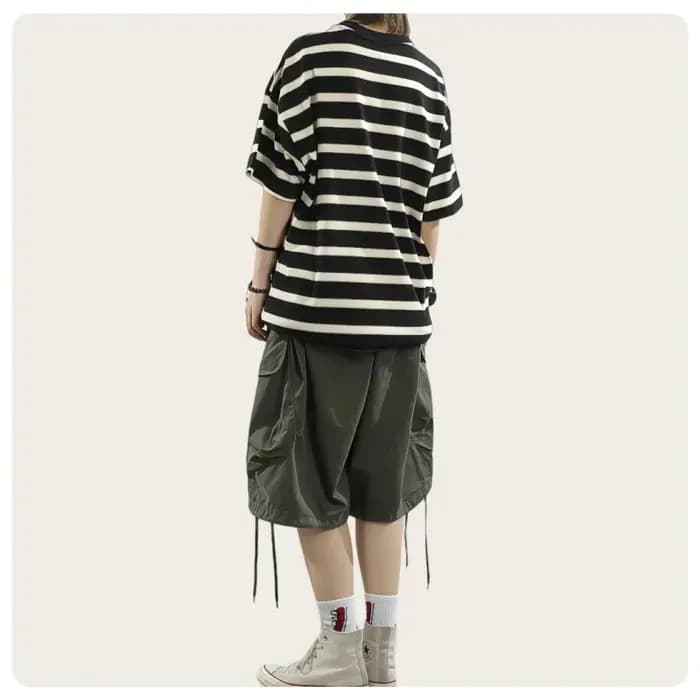 Bermuda Cargo unisexe, Style de rue japonais