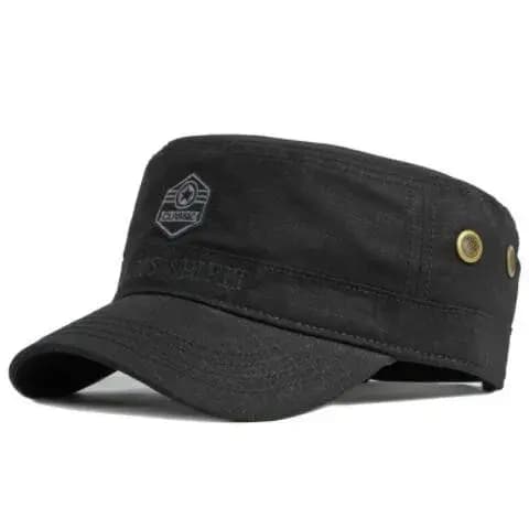 Nouvelles casquettes militaires en coton pour hommes Printemps-Été 2026 – Casquette plate brodée, ca