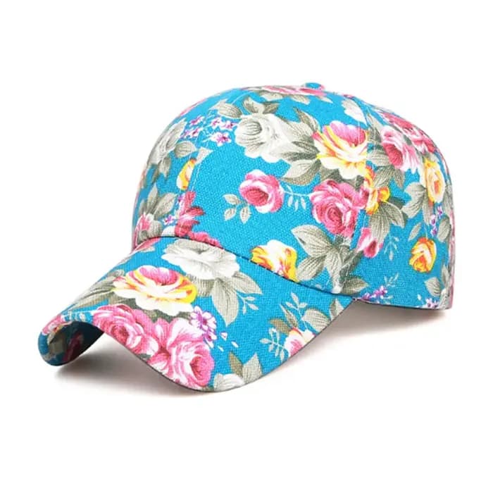 Casquette de baseball à imprimé floral rose pour femme, crème solaire, casquettes de sport décontractées, chapeaux bretonne, chapeau de golf, chapeau de plage, soleil tombant, mode décontractée, 2023