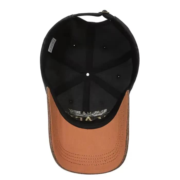 Casquette de baseball FS Green Brown Letter pour hommes