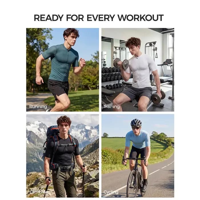 RION T-shirt à manches courtes pour hommes
