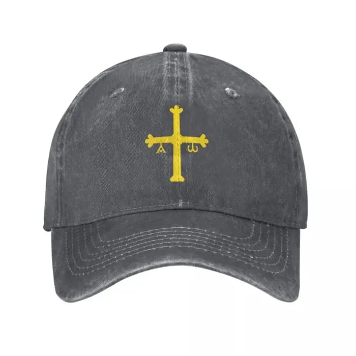 Casquette de baseball rétro en denim pour hommes et femmes