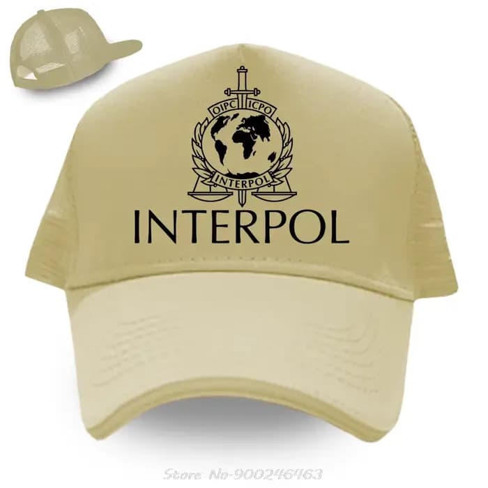 Casquette de Baseball Interpol International pour hommes