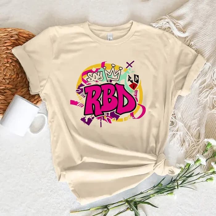 T-shirt graphique Rbd pour femme, vêtements streetwear, haut Y2K, 600