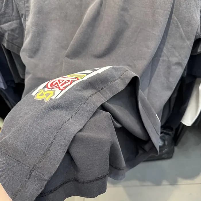 T-shirt oversize noir délavé SAINT à col rond, motif 666 Têtes de Mort, imprimé lettres tendance, manches courtes, style streetwear vintage pour homme, été