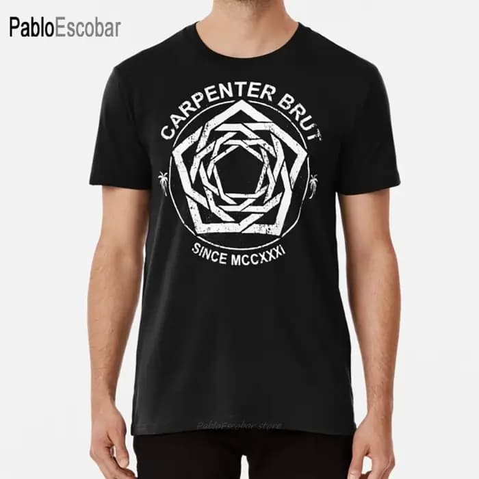 T-shirt charpentier Brut (Wei?) pour hommes