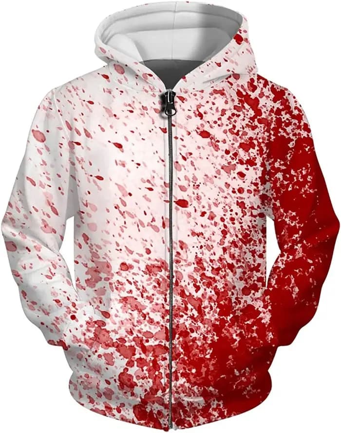 Sweat à capuche zippé à manches longues pour hommes et femmes
