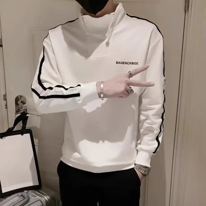 Sweat-shirt sans capuche pour homme