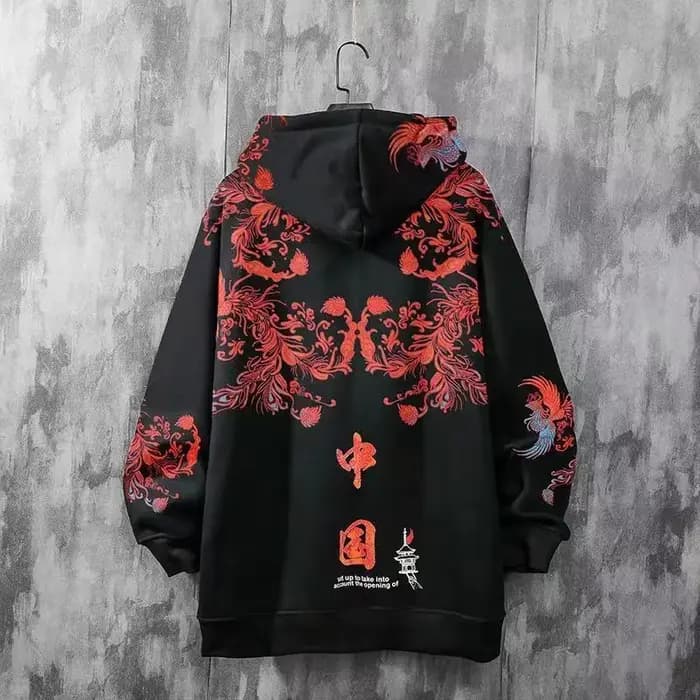 Hauts noirs Anime graphique essentiels sweats à capuche femme esthétique mode coréenne mignon sweat