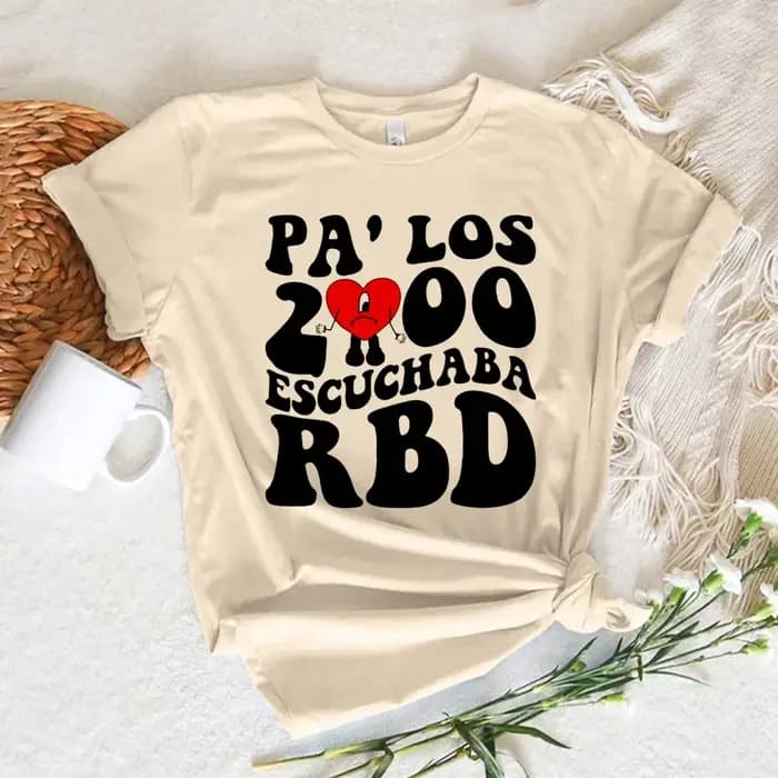 T-shirt graphique Rbd pour femme, vêtements streetwear, haut Y2K, 600