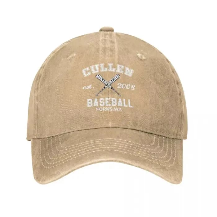 Casquette de baseball Cullen Twilight pour hommes et femmes, casquette vintage délavée, idéale pour