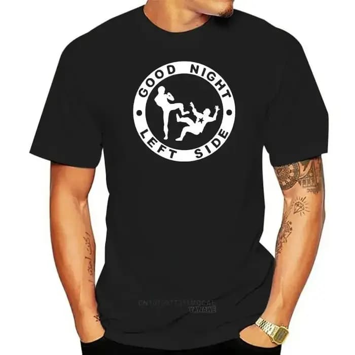 Nouveau T-shirt « Good Night Left Side » 2026 – T-shirt graphique amusant et original pour femmes et