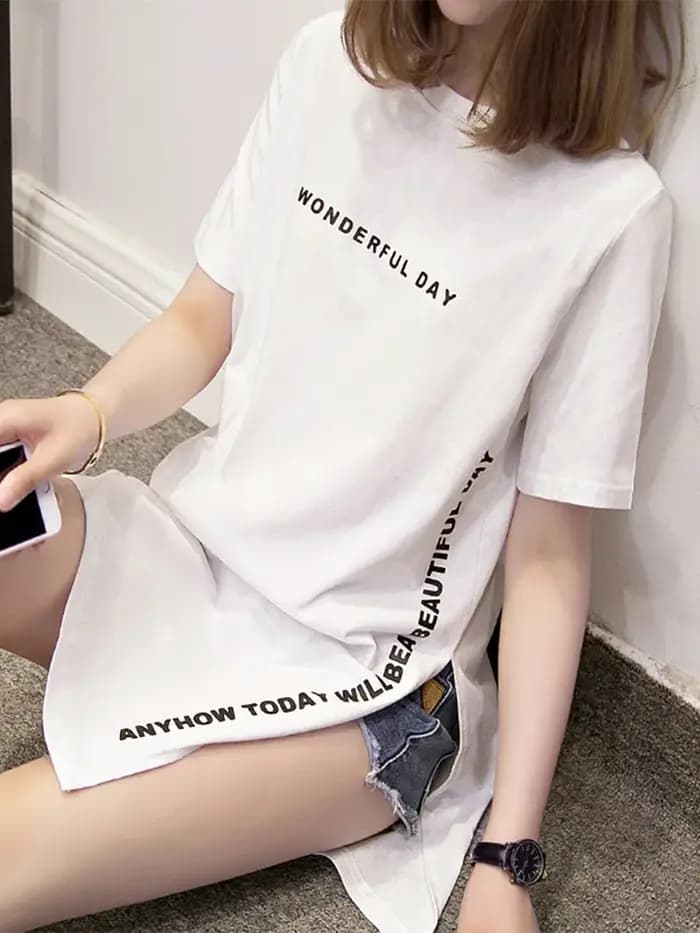 T-shirt manches courtes femme