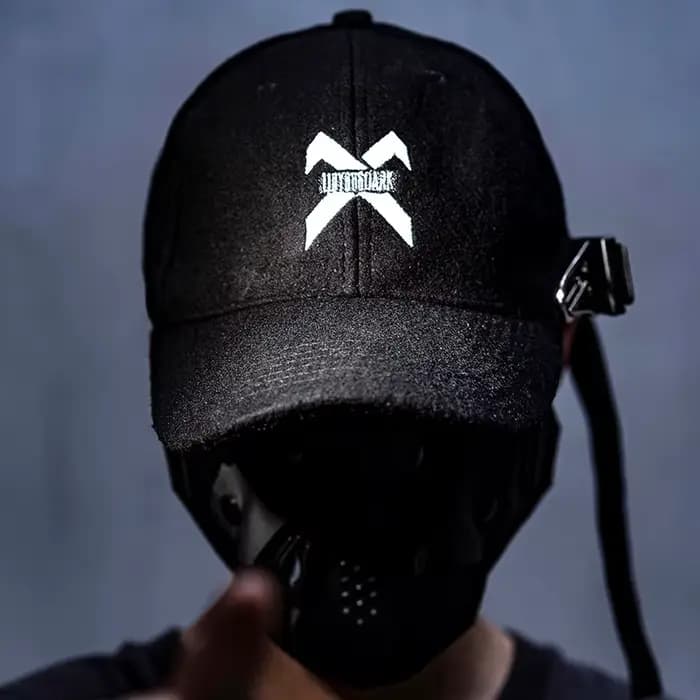 DulTechwear-Casquette de Baseball en Laine pour Homme et Femme, Chapeau de dehors Décontracté, Réglable, Multifonction, Punk, Hip Hop