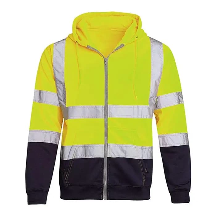 Sweat-shirt réfléchissant à capuche pour hommes