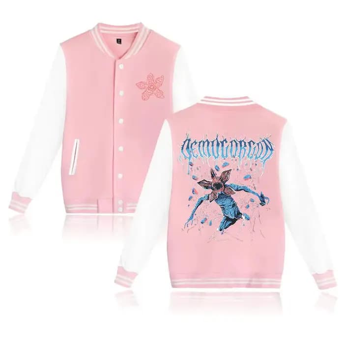 Eddie Munson Demogorgon uniforme de Baseball veste à capuche unisexe Harajuku sweat Fan cadeau