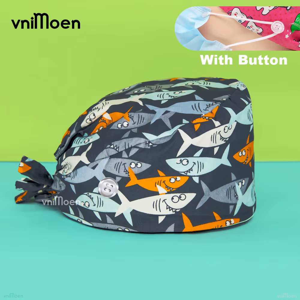 Casquette de gommage requin drôle Spa laboratoire hommes et femmes casquette de gommage réglable mig