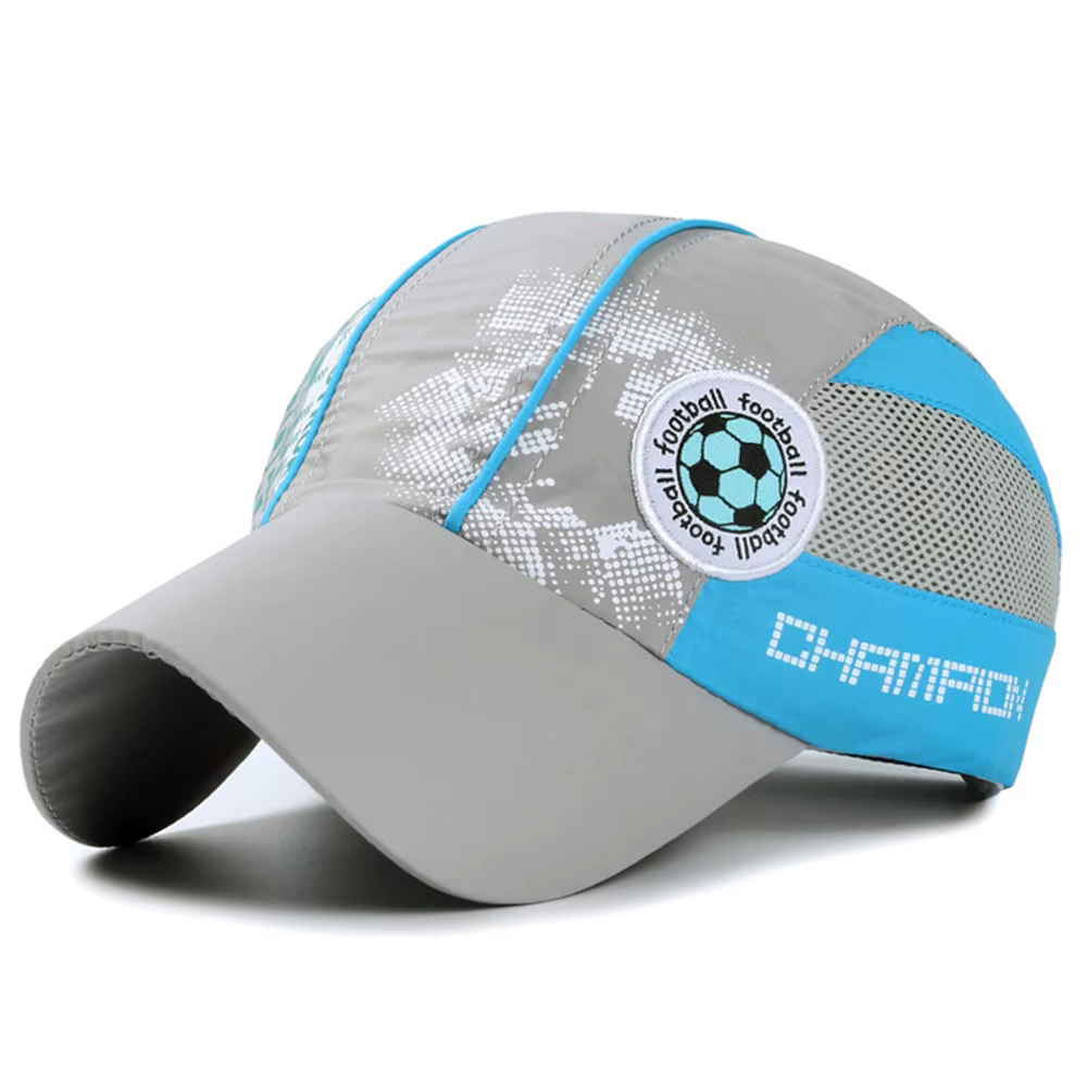 Casquette de baseball pour enfants, séchage rapide, patchwork, maille, garçons, filles, respirant, r