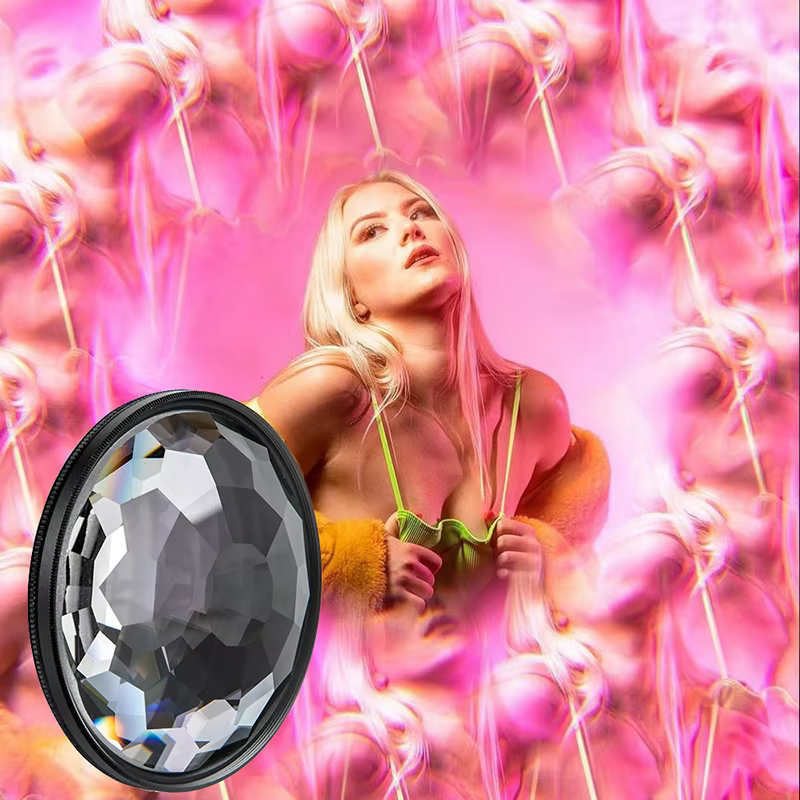 Filtre à prisme kaléidoscope FX effets spéciaux accessoires de photographie lentille DSLR