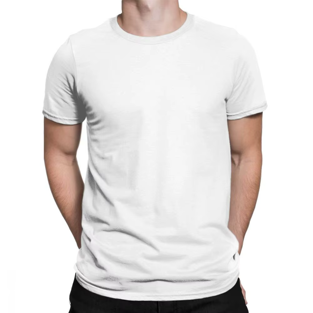 T-shirt en coton à col rond pour hommes, vêtements de luxe, t-shirts Swag surdimensionnés, super mod